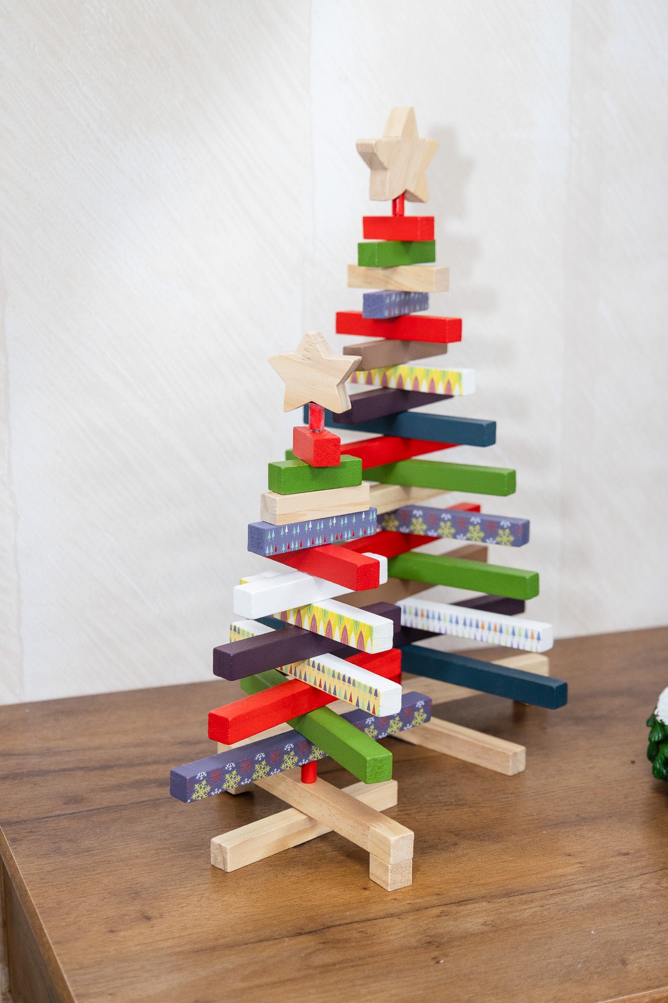 Figura de árbol navideña