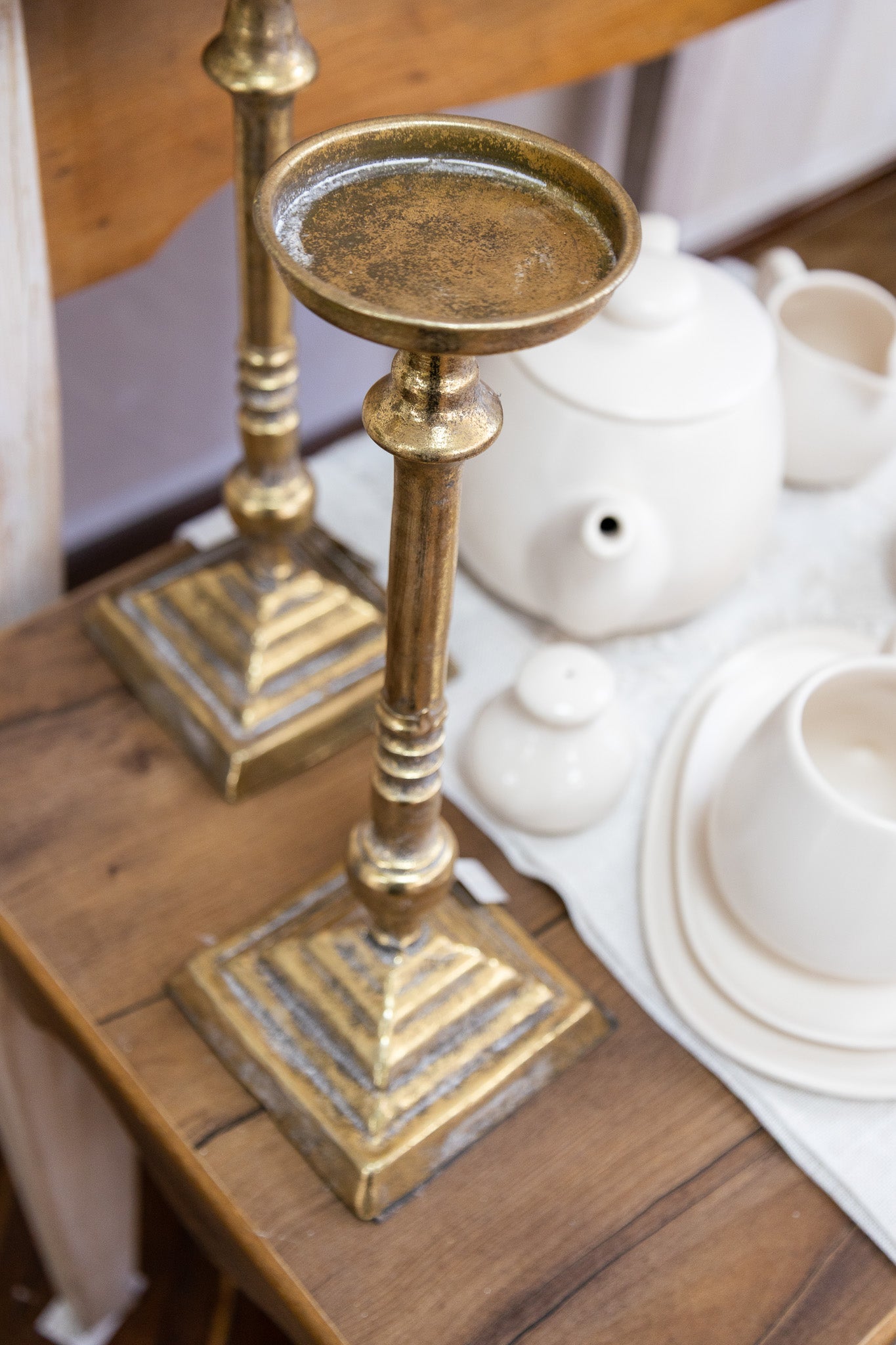 Candelabro dorado