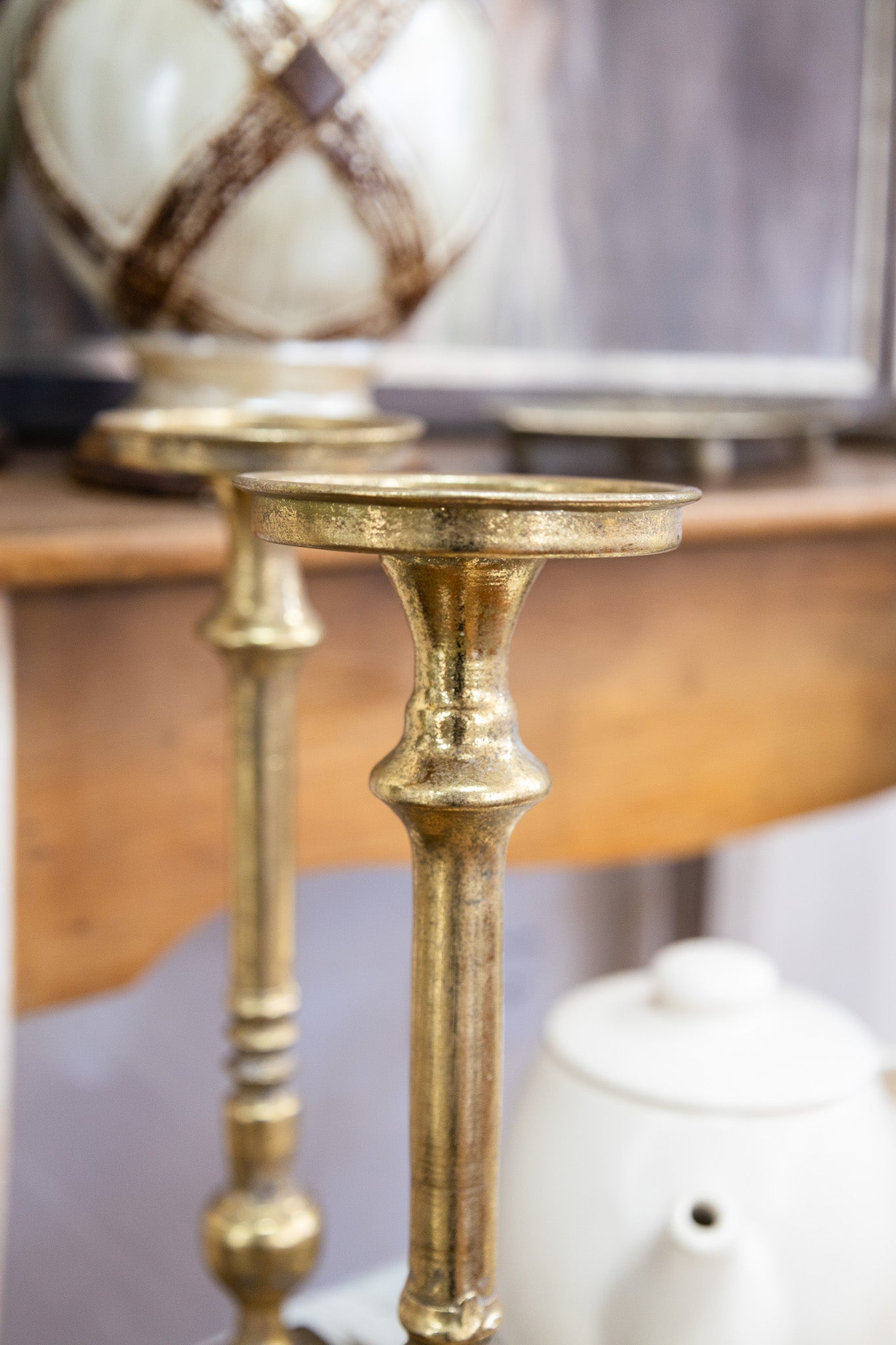 Candelabro dorado